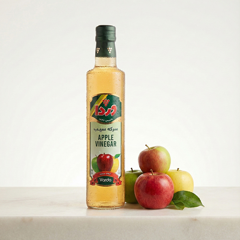 سرکه سیب 500 میلی لیتر