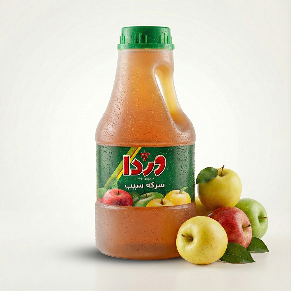 سرکه سیب 1 لیتری